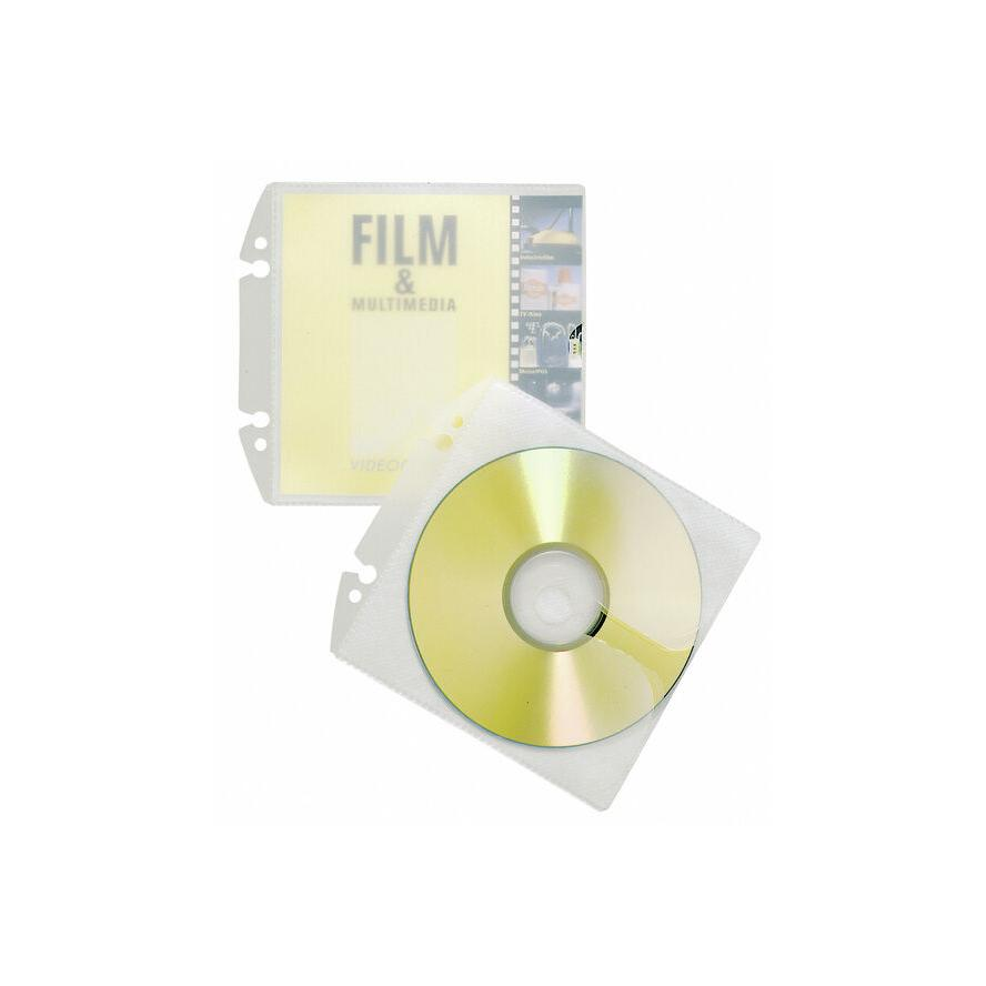 Durable CD/DVD mappa-tok Átlátszó 10 db 5223-19 (522319)