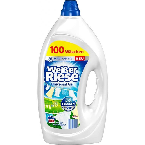Гел препарат, Weisser Riese, 100 sc/4.5L, Универсален
