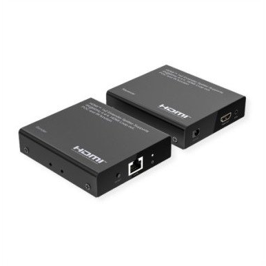 ROLINE HDMI predlžovač a rozbočovač 1x2 cez Cat 6A 70m 4K60Hz