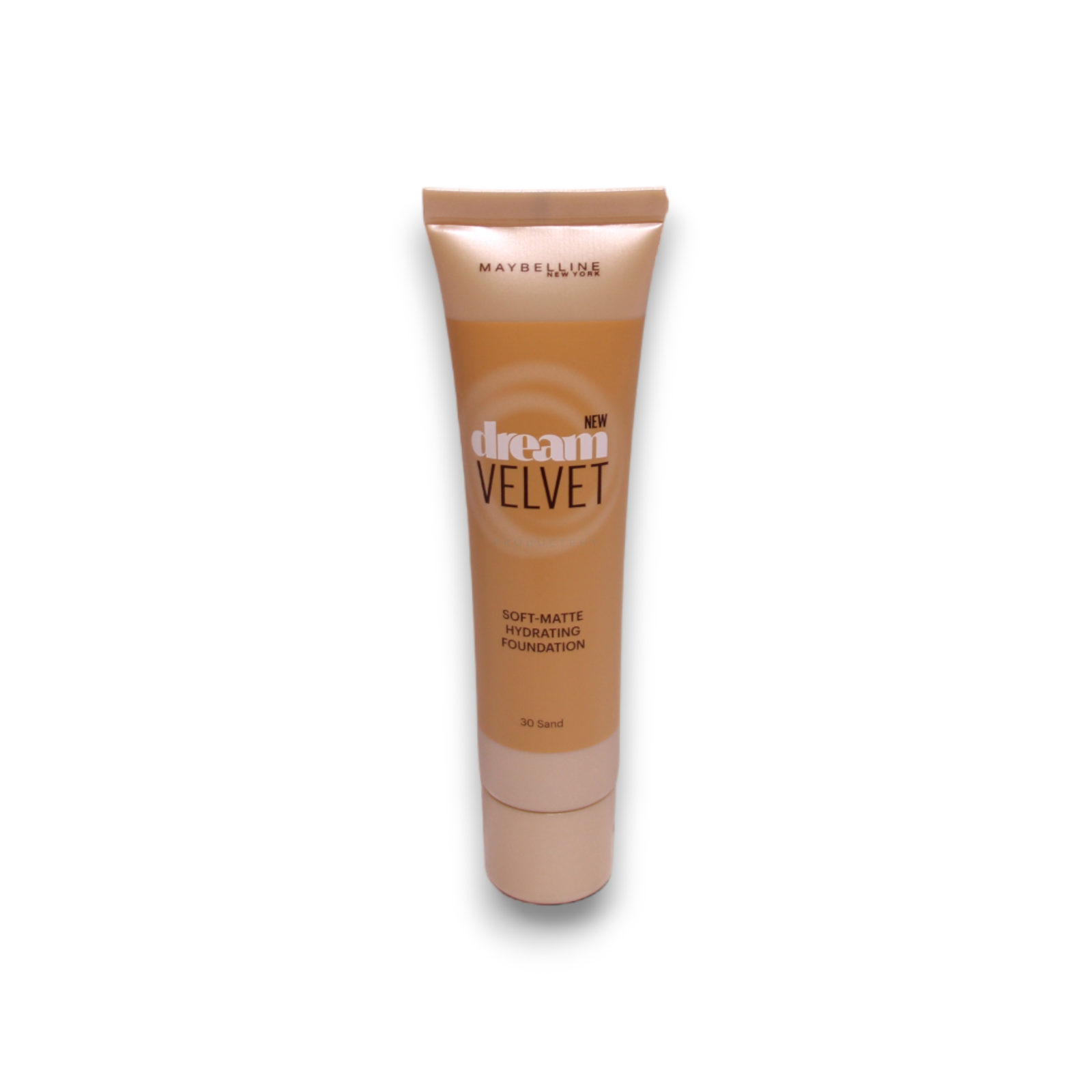 Maybelline New York Dream Velvet Soft Matte Mattító alapozó 30 Sand púder (3600531294656)