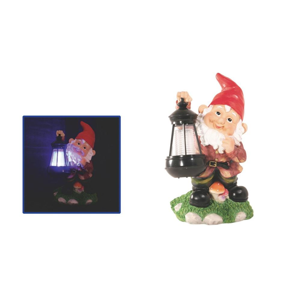 Somogyi LED-es Napelemes kerti lámpa Törpe forma RGB (MX 632C) (MX 632C)