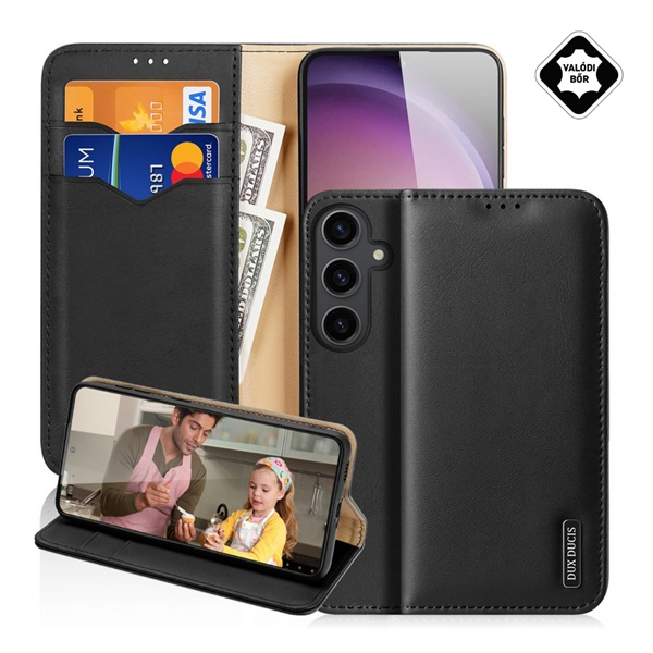 Dux Ducis Hivo Samsung Galaxy S24 Tok - Fekete (GP-151232)