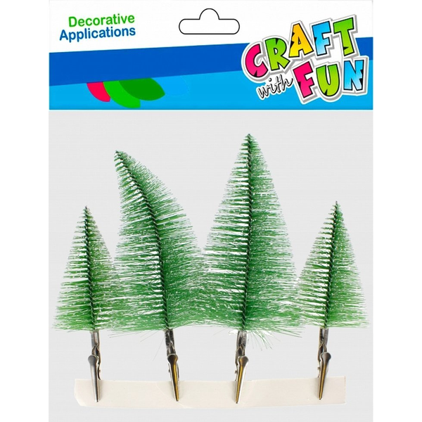 Craft with Fun OZDOBA BN CHOINKA 19/14CM 4SZT CF PBH 8/32