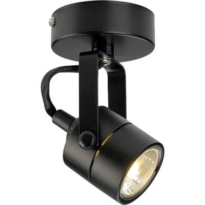 SLV Mennyezeti halogén spot GU10 50 W fekete, Spot 79 (132020) (132020)
