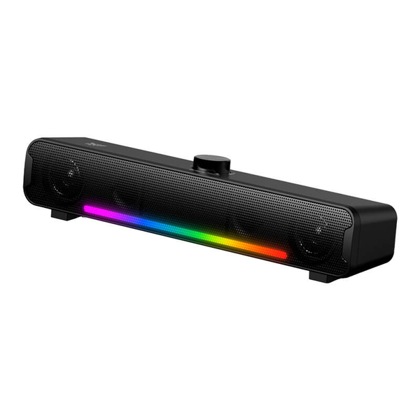 Тонколона ONIKUMA L16, Bluetooth 5.3, Преносима, Цветно осветление, Черен, 380x68x80 мм