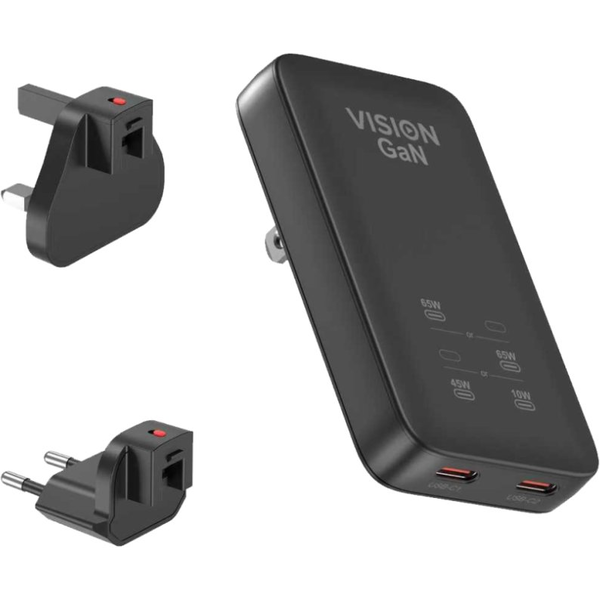 Ładowarka Vision VISION USB-C 65w Charger EU and UK Plugs