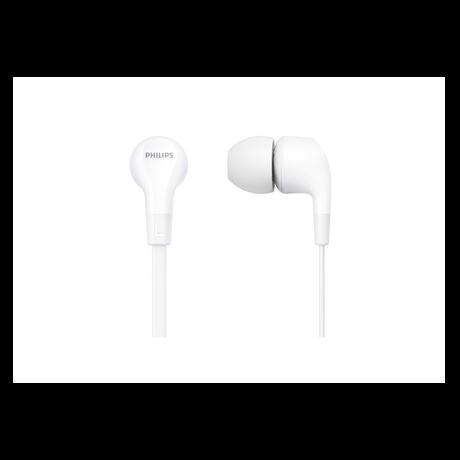 Philips TAE1105WT/00 sluchátka / náhlavní souprava Kabel Do ucha Hudba Bílá