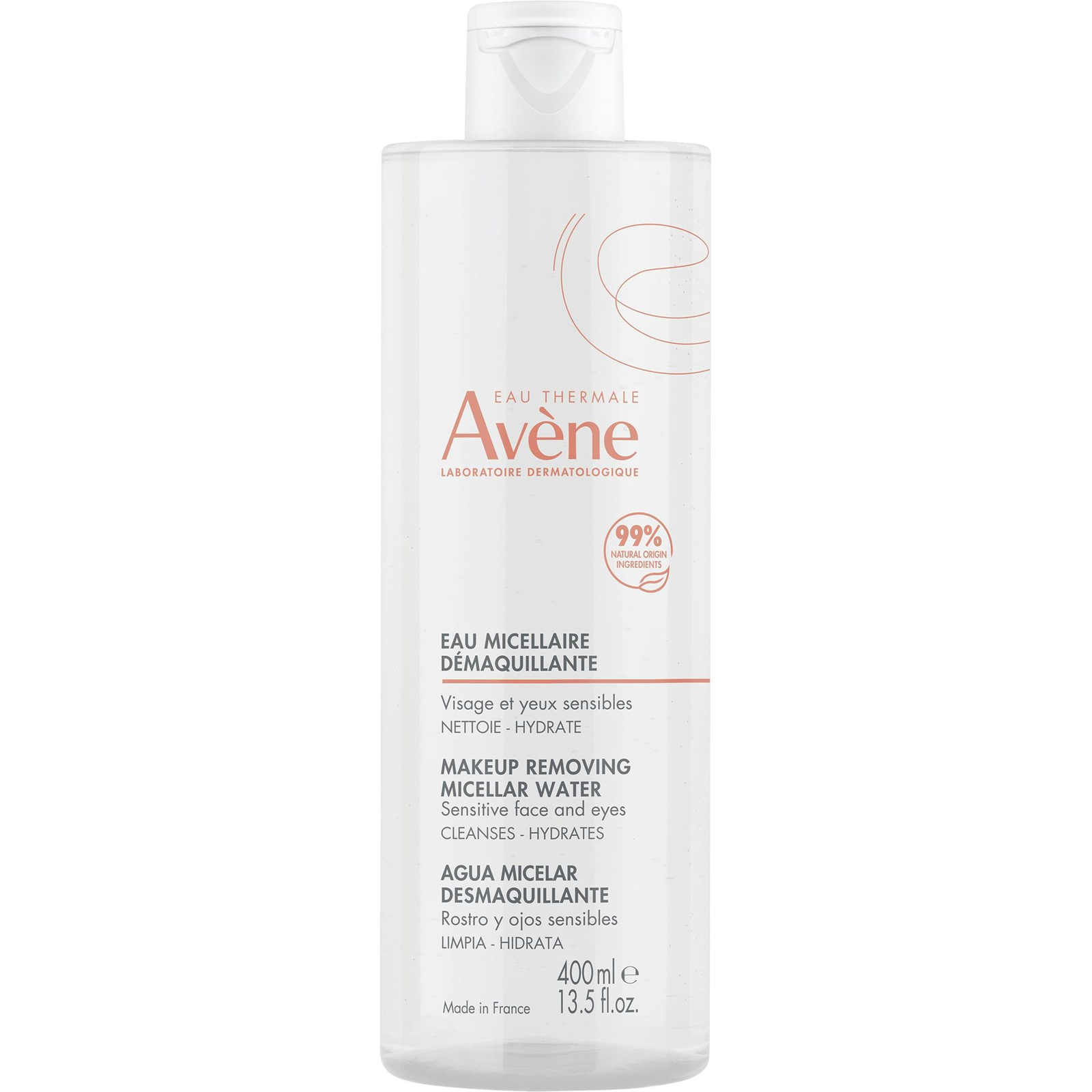 AVENE Sminklemosó micellás víz 400 ml (3282770390179)