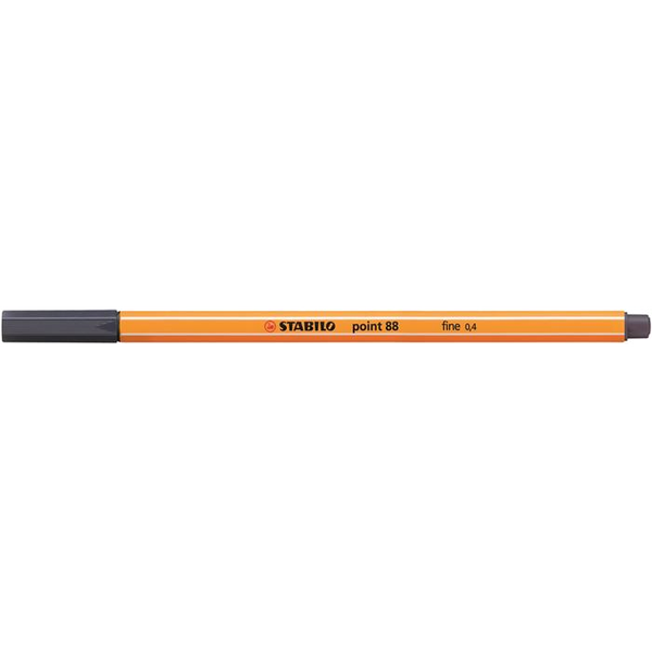 STABILO point 88 fineliner Fin Grå 1 stk