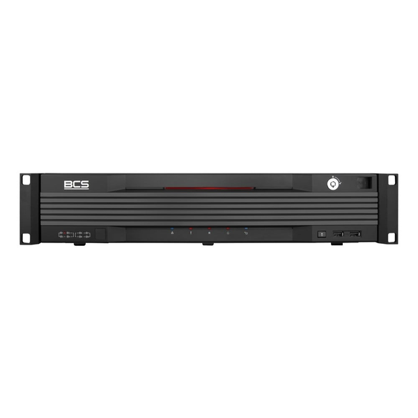 BCS BCS-U-NVR3208R-A-4K(8TB) 32-csatornás IP rögzítő RAID-del és 8TB HDD-vel, 12MP
