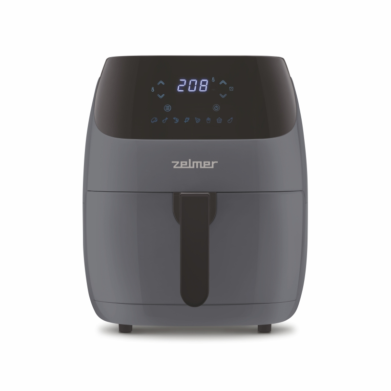 Zelmer ZAF5502G 5L Forrólevegős fritőz - Szürke (ZAF5502G)