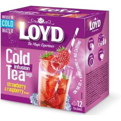 Loyd Cold Tea Málna-Eper 12x2,5g (L03062050)