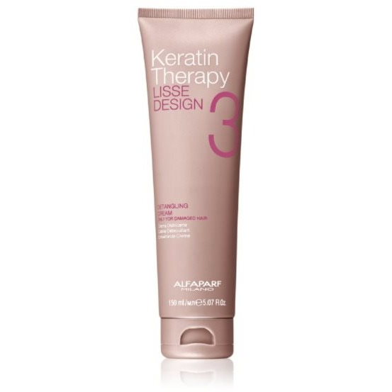 ALFAPARF MILANO Lisse Design Keratin Therapy Detangling Cream az egyszerűbb kifésüléshez, 150 ml (HALFALISSKWXN127617)