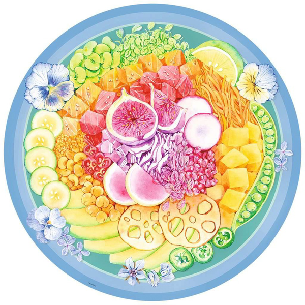 Ravensburger Circle of Colors Poke Bowl - 500 darabos puzzle