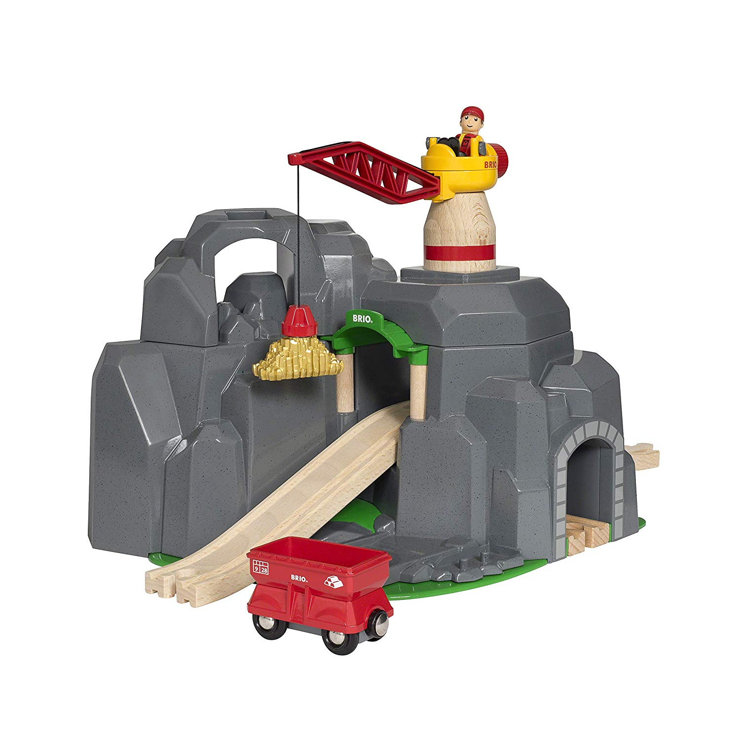 BRIO World Alagút daruval (33889)