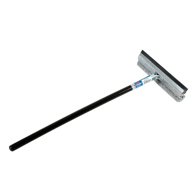 Lampa szivacsos ablaklehúzó, 47 cm-es fa nyéllel, 25 cm széles (0137473) (LA0137473)