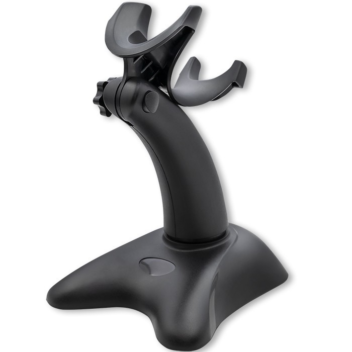 Qoltec 50855 Vonalkód-olvasó állvány - Fekete (50855)