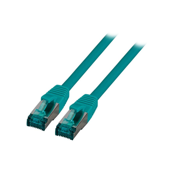 EFB RJ45 Patchkabel S/FTP, Cat.6A, LSZH, 10m, grün (MK6001.10GR)