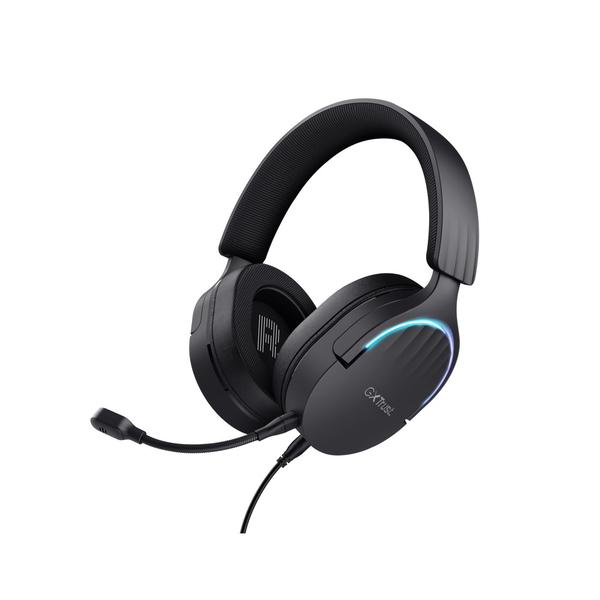 Trust GXT 490 FAYZO Headset Ledningsført Spil USB Type-A Sort
