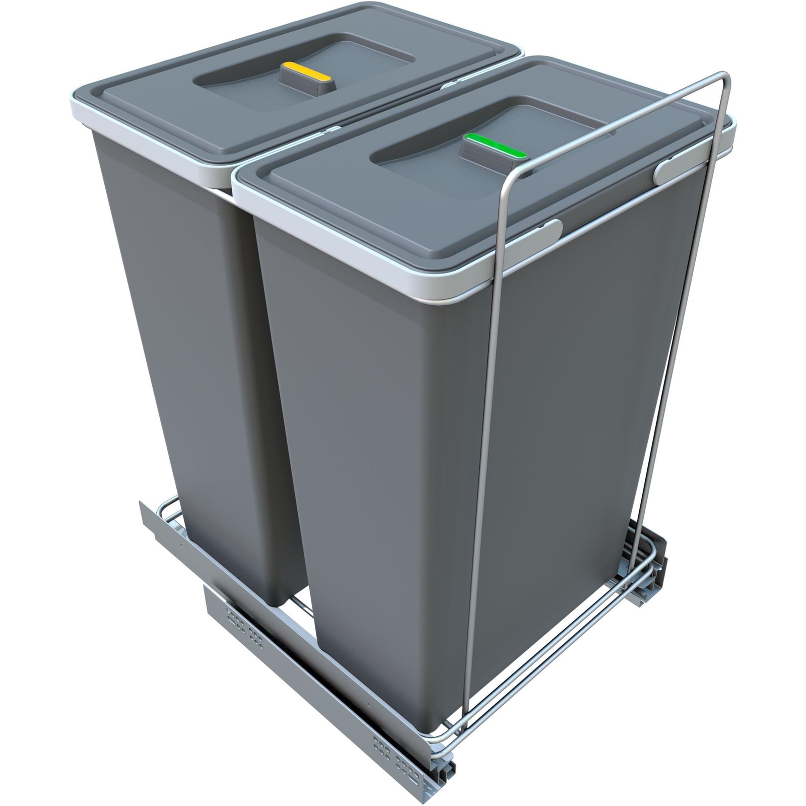 Elletipi ECOFIL - kihúzható, kerettel, 35+35 L, PF01 53A2 (PF01 53A2)