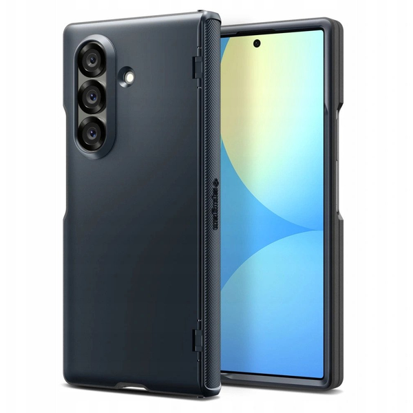 Spigen SLIM ARMOR MAG szilikon telefonvédő (műanyag hátlap, ütésállóság, légpárnás sarok, MagSafe) SÖTÉTSZÜRKE Samsung Galaxy Z Fold7 (SM-F966) (ACS09552)