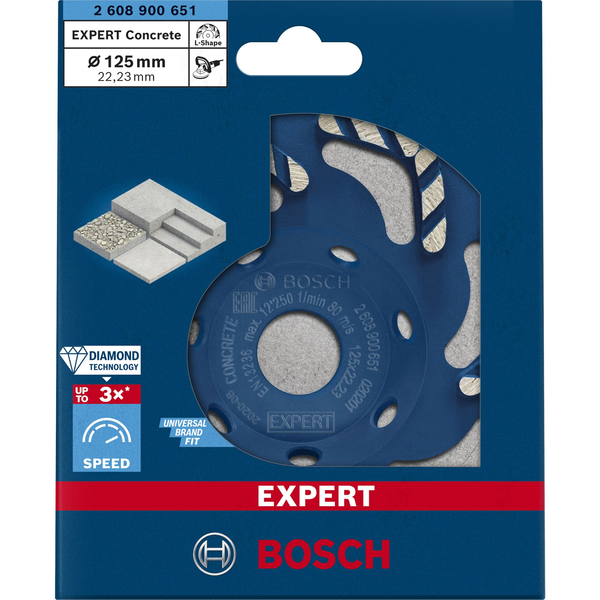 Bosch 2 608 900 651 köszörülő és csiszoló eszköz forgószerszámhoz Beton