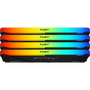 Kingston Technology FURY Beast RGB модул памет 64 GB 4 x 16 GB DDR4