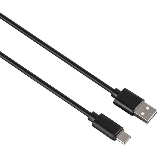 Hama 00200907 USB-kabel USB 2.0 0,9 m USB C USB A Sort