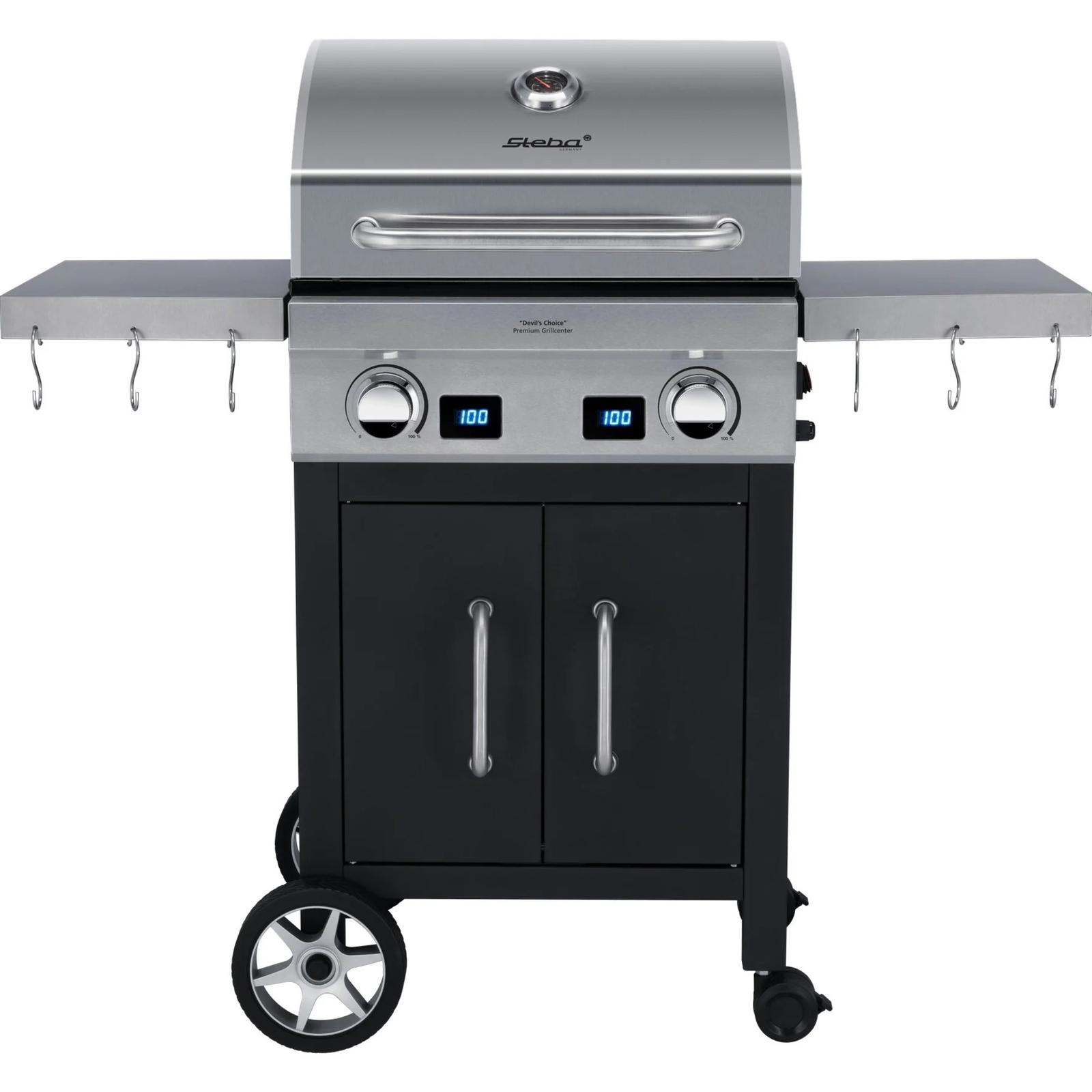Steba Deluxe VG 7000 Elektromos Kerti grillsütő - Fekete / Inox (06-64-00)