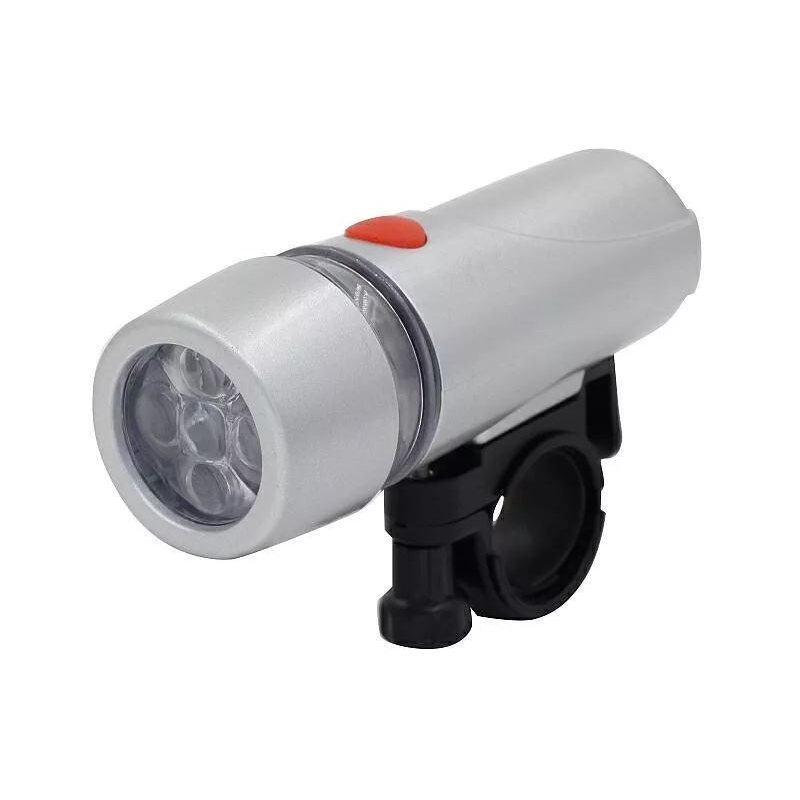 NovaBIK3 kerékpáros első oldalperemes LED-es lámpa ezüst (AN68417) (AN68417)