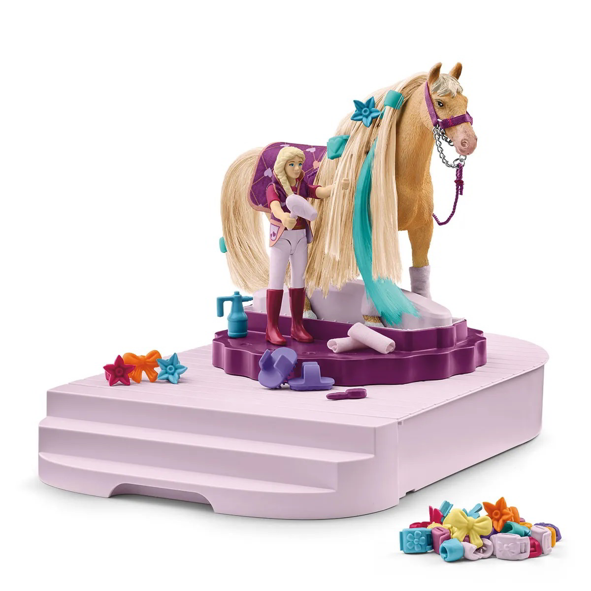 schleich HORSE CLUB Sofia’s Beauties Horse Grooming Station (42617)