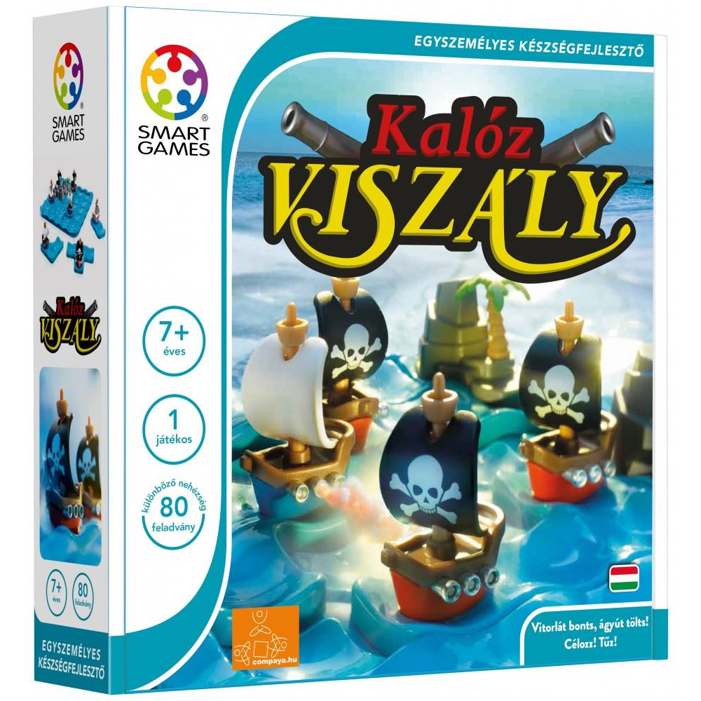 SmartGames Kalóz viszály logikai játék 80 feladattal (SmartGames19846182)