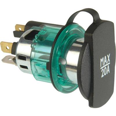 Beépíthető szivargyújtó aljzat záró fedéllel max. 20 A ProCar 57906037 (57906037)