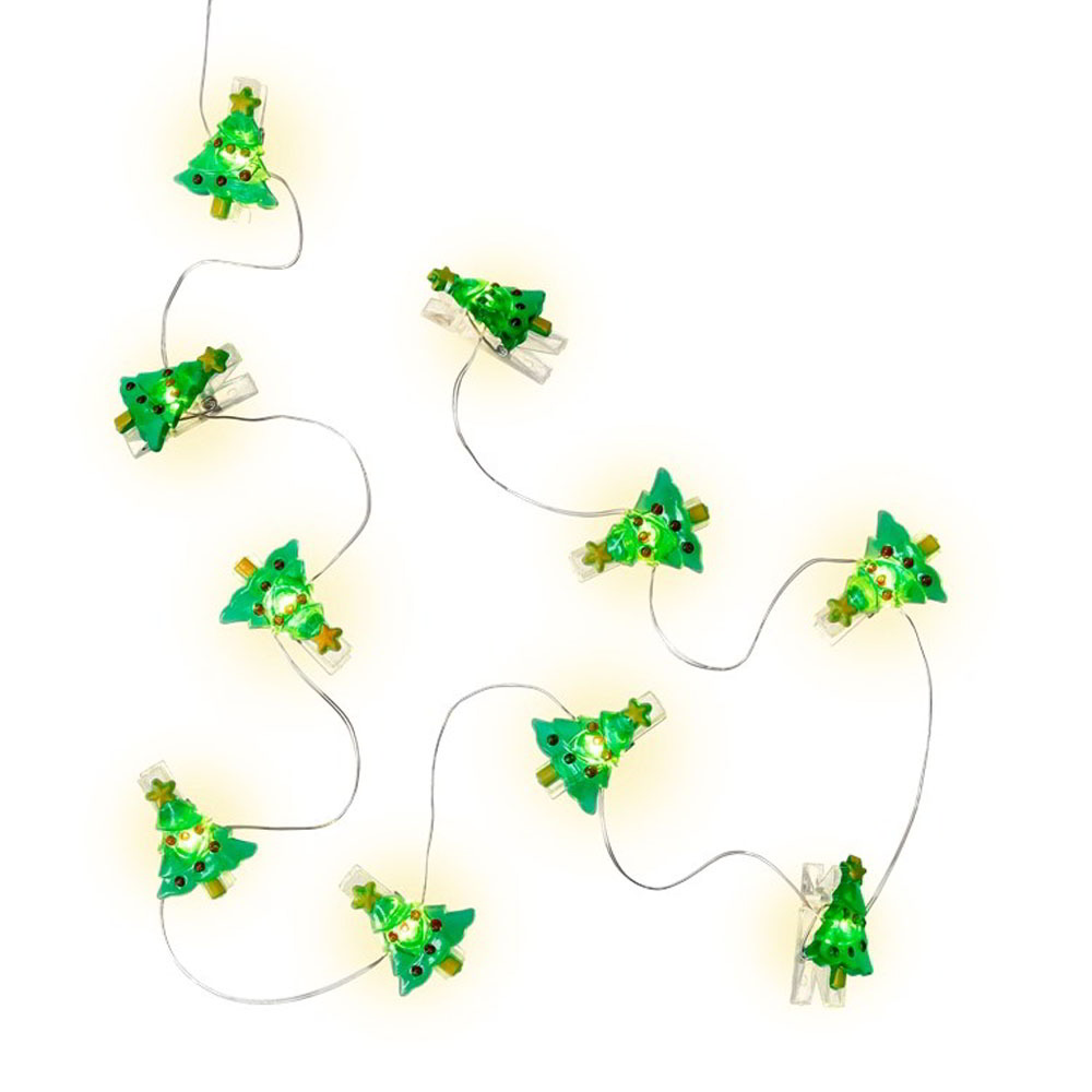 Goobay Christmas Tree LED fotócsipeszes fényfüzér (60254)