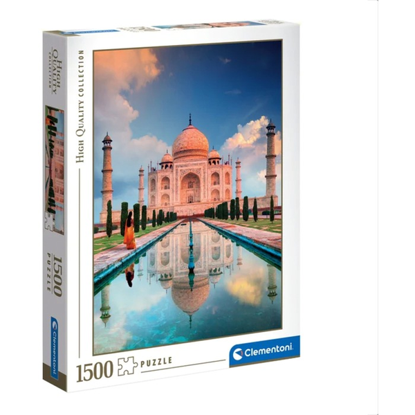Clementoni Taj Mahal Puslespil 1500 stk By