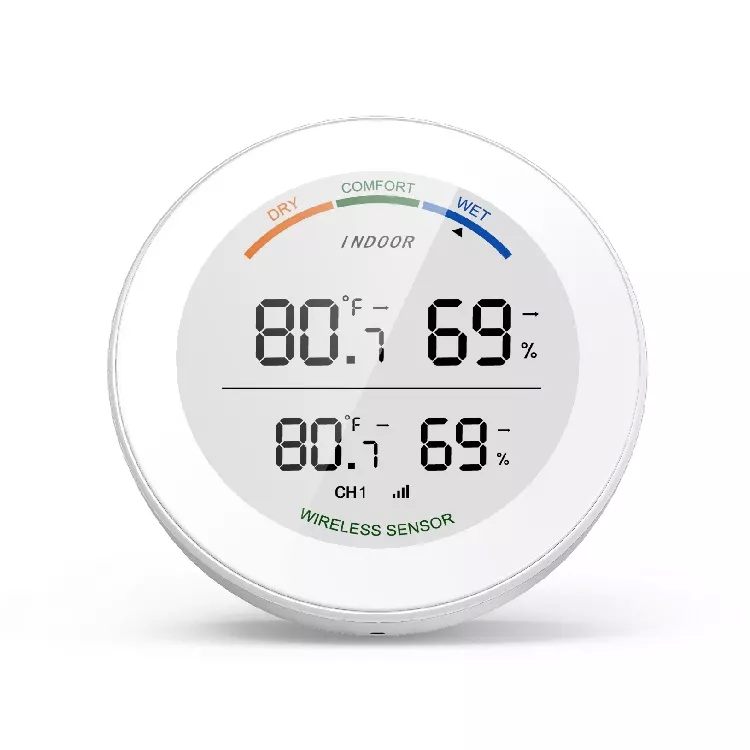 Wi-Fis Beltéri Hőmérséklet és Páratartalom érzékelő (WTHD001)