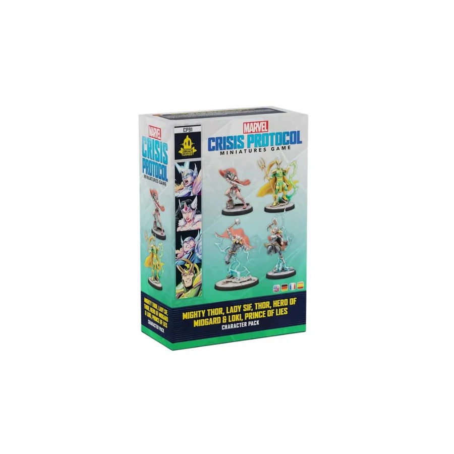 Marvel Crisis Protocol társasjátékhoz Figurák - 4 darab (GAM39411)