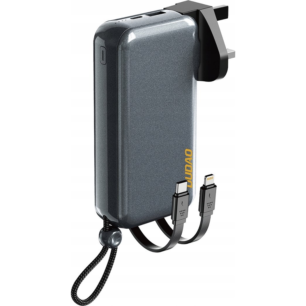 Dudao K25 Powerbank 10000 mAh-Szürke (6977196680061)