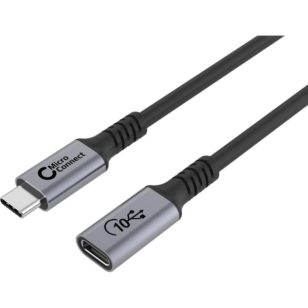 Microconnect USB3.2CC05EX cavo USB USB 3.2 Gen 2x2 0,5 m USB C 20 Gbit/s 240 W Nero