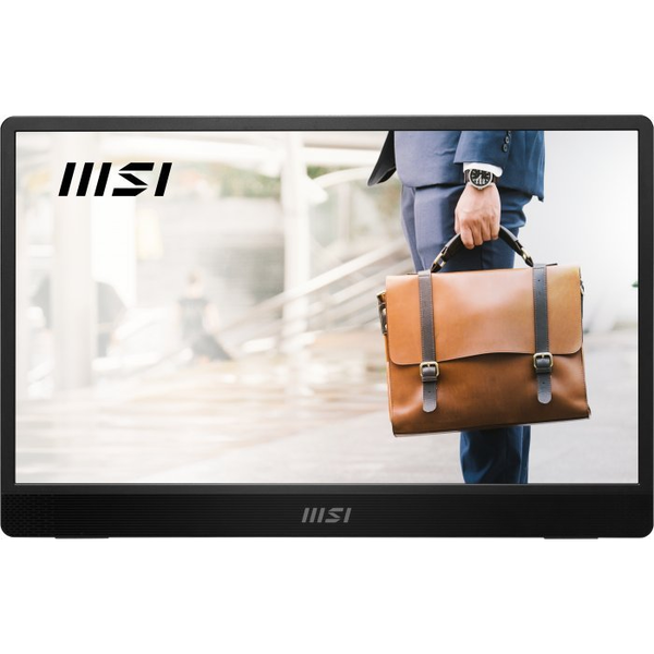 MSI PRO MP161 E2U 15,6" преносим монитор Full HD черен