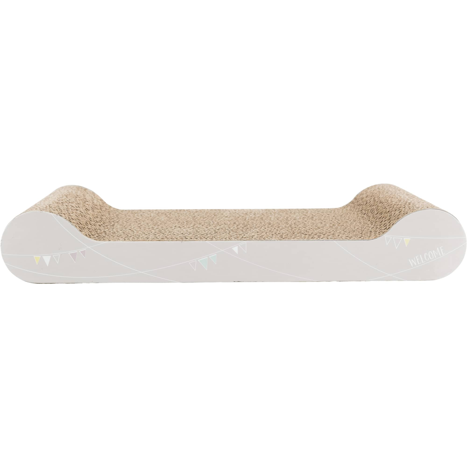 Trixie 109071 Macska Körömélező kaparófa karton 38 × 6 × 18 cm - Szürke (109071)