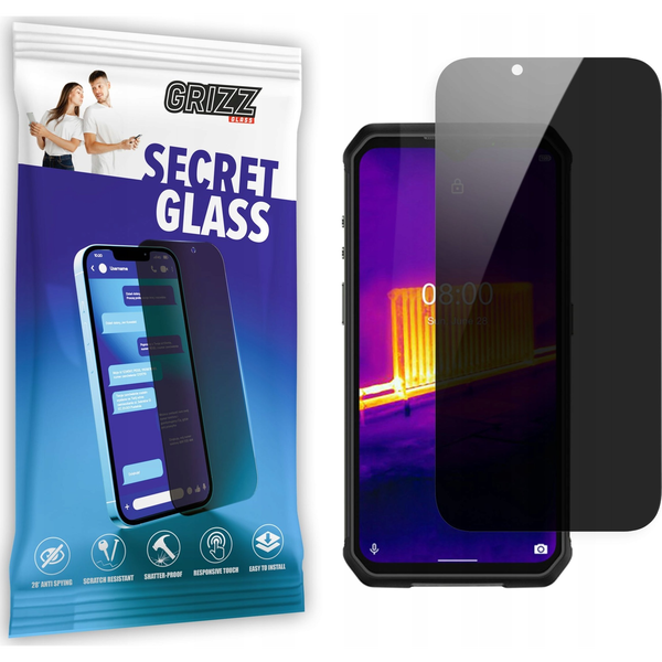  GrizzGlass Szkło prywatyzujące GrizzGlass SecretGlass Ulefone Armor 9e