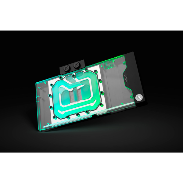 EKWB EK-Quantum Vector² Master RTX 4090 D-RGB VGA vízhűtő - Nikkel + Plexi