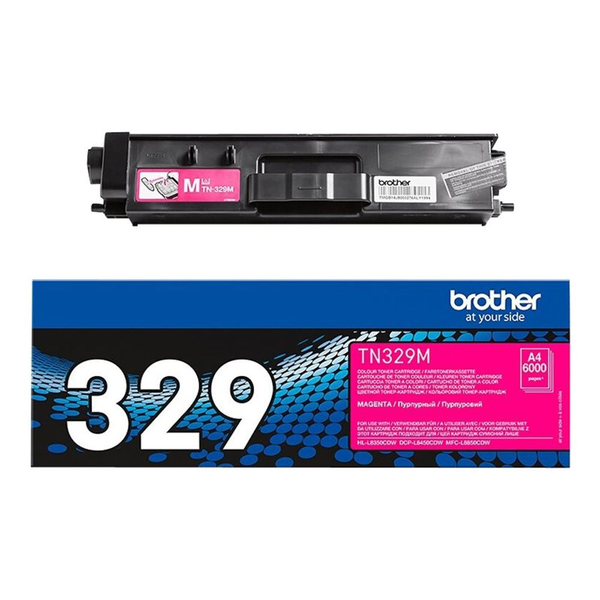 Brother TN-329M tonercartridge 1 stuk(s) Origineel Magenta