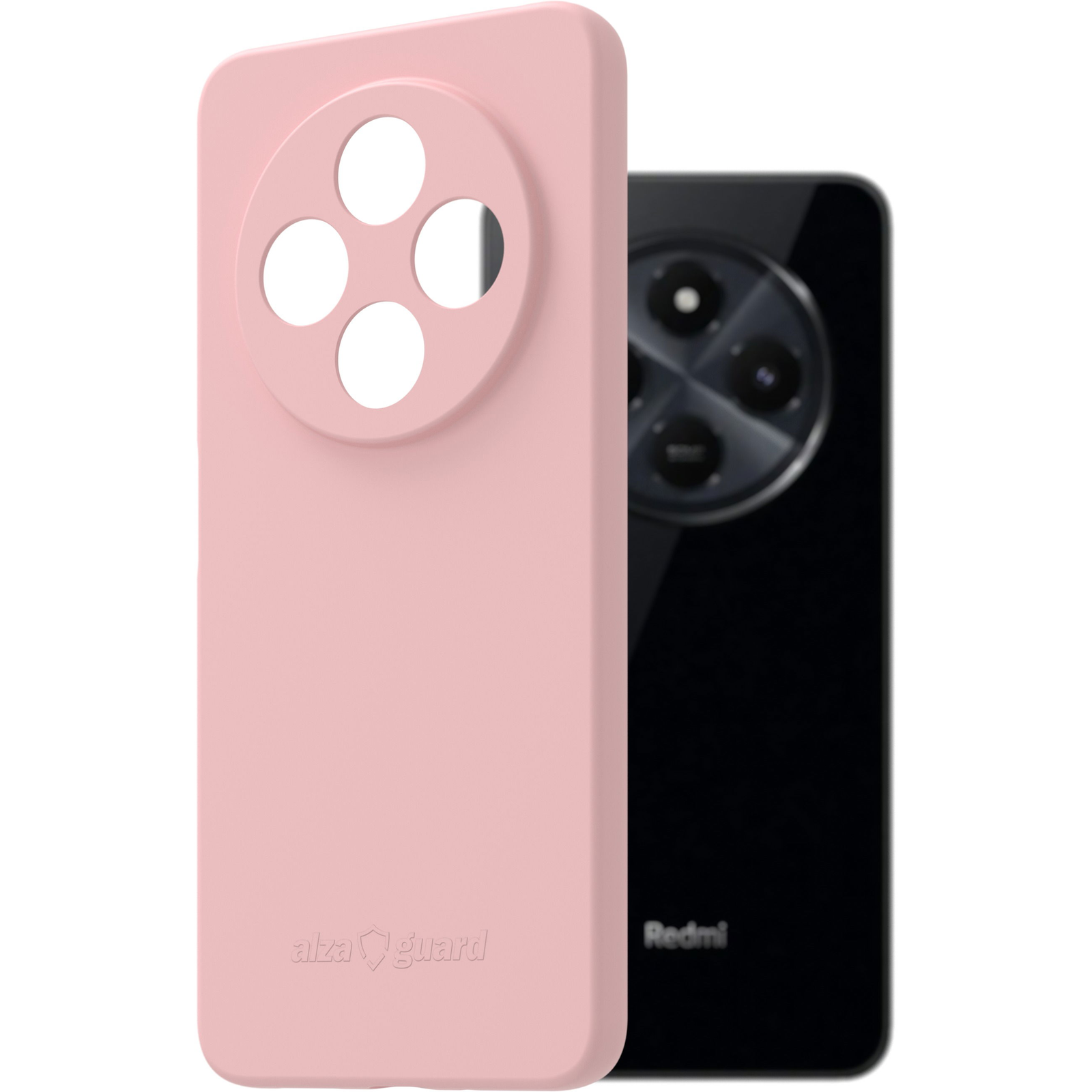 AlzaGuard Matte Case Xiaomi Redmi 14C / POCO C75 4G/ Redmi 14R 5G rózsaszín TPU tok (AGD-PCT446P)