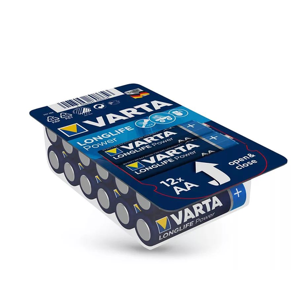 Varta Longlife Power Alkaline AA ceruza elem 12 db/csomag (VR0013)