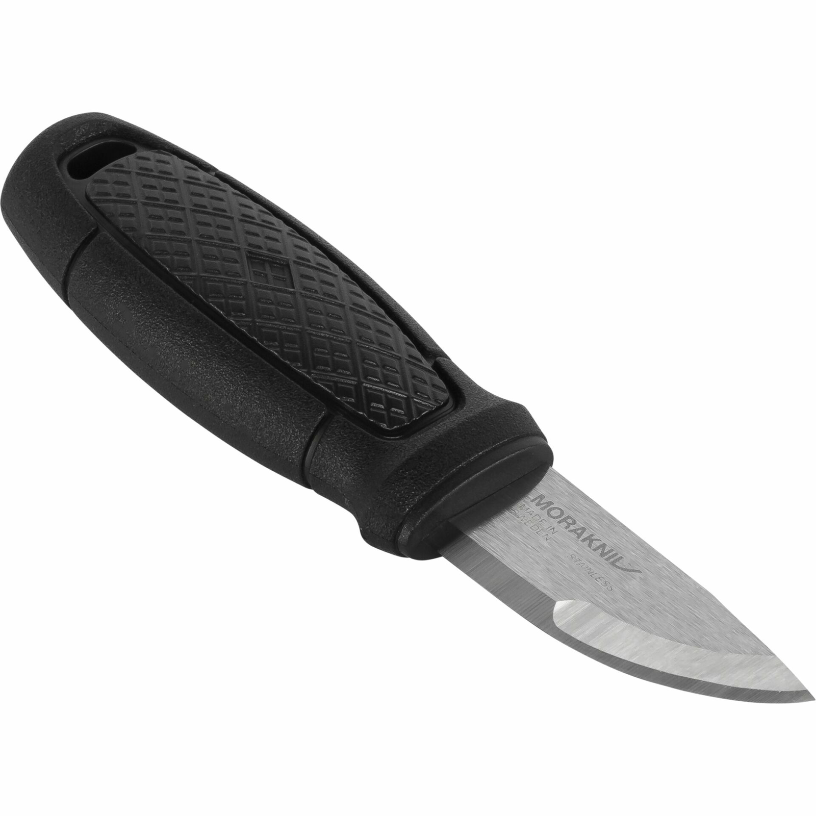 Morakniv Eldris Neck Túrakés 145mm + Tűzgyújtó - Fekete (12629)