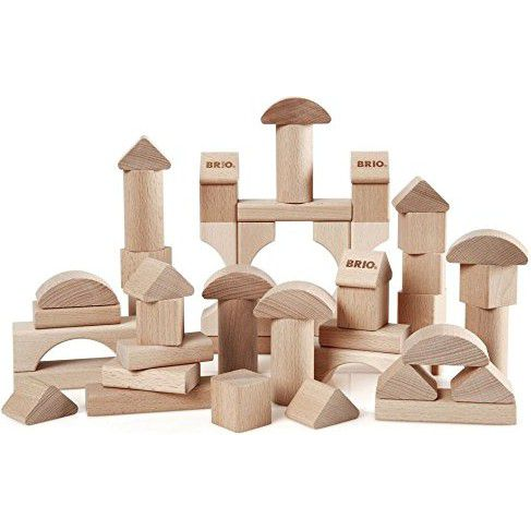 Brio 30113 Építő szett, natúr - darabos (30113)