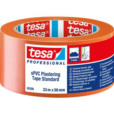 Tesa SPVC (60399-00001-01) Pucolószalag ® Professional Narancs (H x Sz) 33 m x 50 mm 1 db (60399-00001-01)