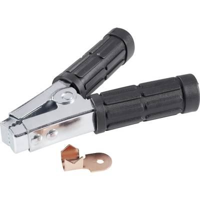 Töltőcsipesz, max. 800 A/30 V/DC, fekete, Tru Components (735733)